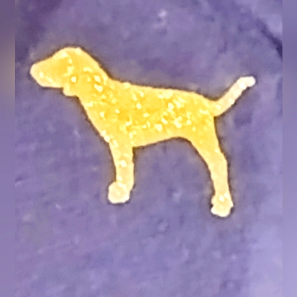 Victoria Secret Pink Studded  Large Lace Up Long Sleeve T Shirt - Picture 3 of 4